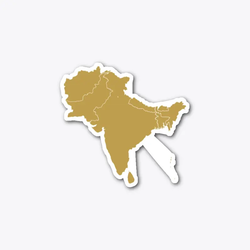South Asia Sticker