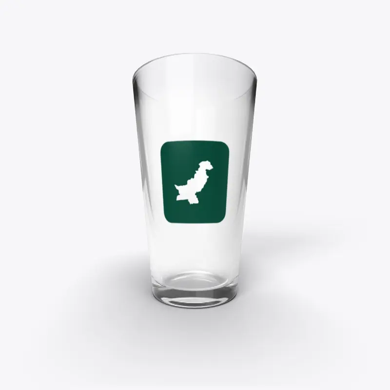 Pakistan Pint Glass